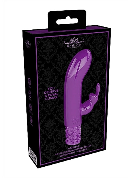 Dazzling, petit vibro rabbit en silicone
