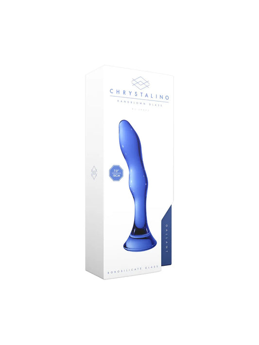 Dildo Gallant en verre borosilicate