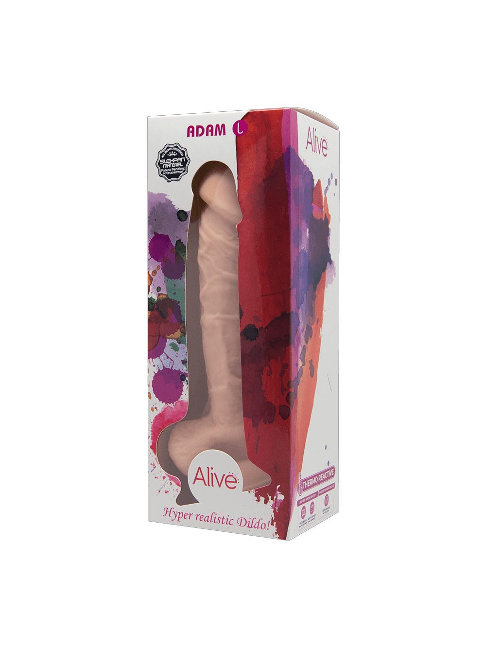 Alive - Silexpan suction cup dildo size L
