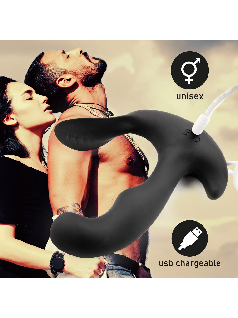 Plug anal vibrant télécommandé Black Jamba
