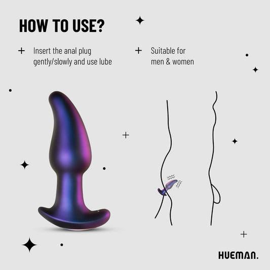 Hueman - Asteroid Remote Controlled Anal Plug