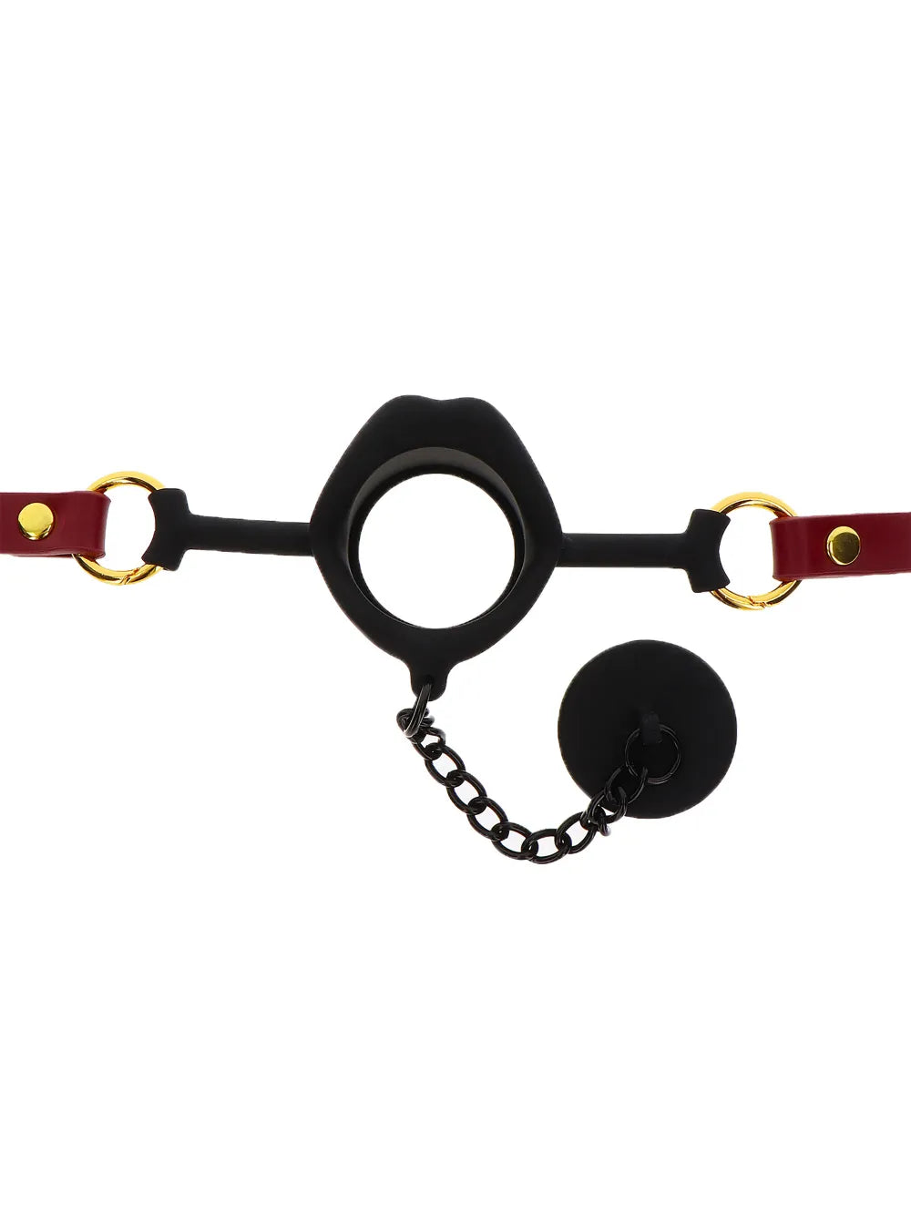 Bâillon anneau avec bouchon Bondage in Luxury