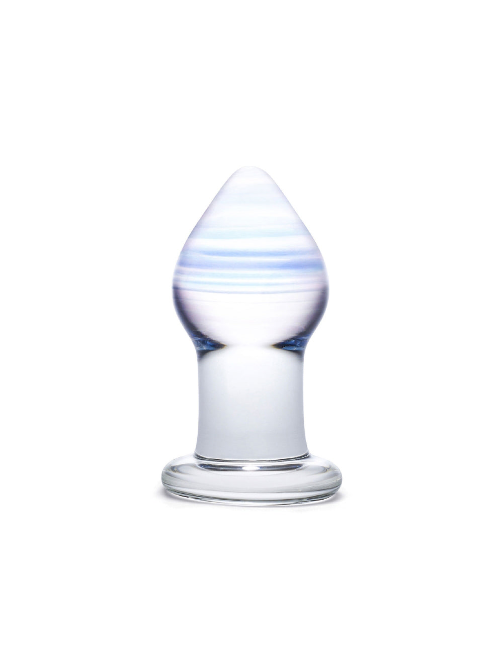 Plug Anal en Verre Amethyst Rain