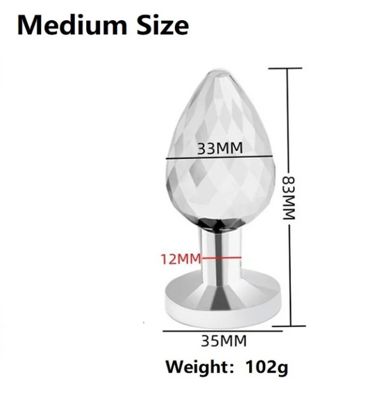 Plug métal à facettes