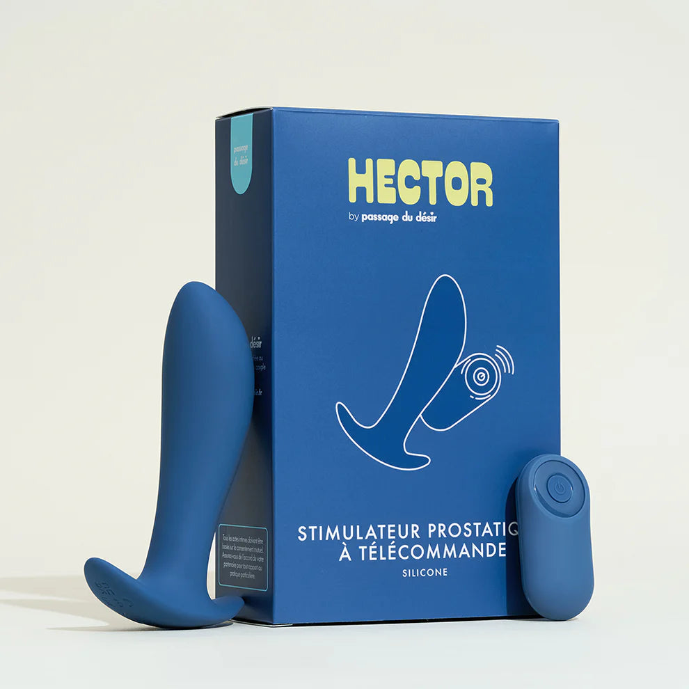 Masseur prostatique télécommandé by Hector