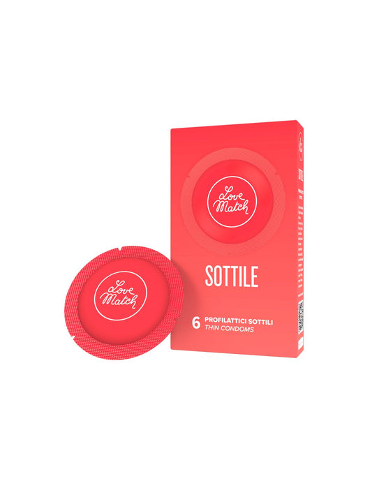 6 préservatifs Sottile