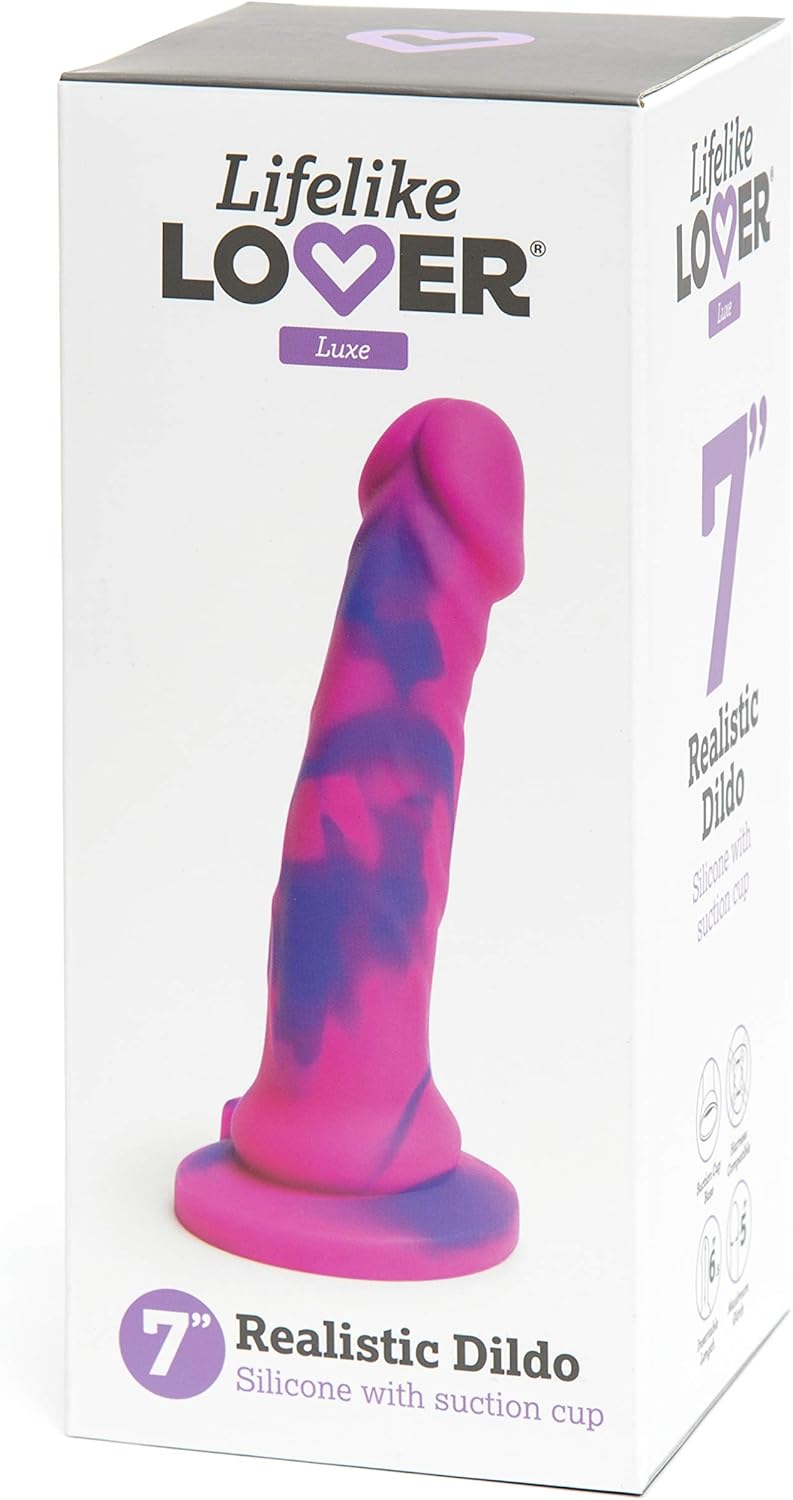 Lifelike Lover Luxe Dildo ventouse