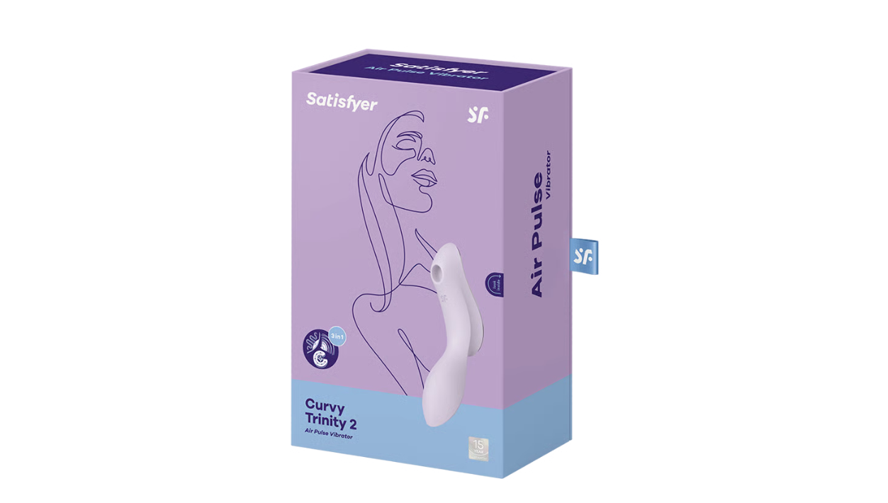 Curvy Trinity 2, air pulse vibrator