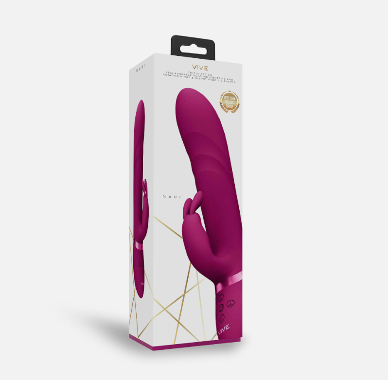 Vibromasseur rabbit, le Nari