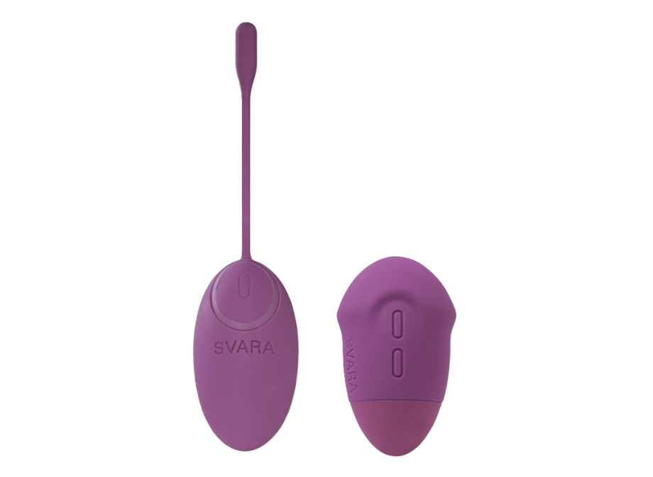 Œuf vibrant avec télécommande de Svara by Amorelie