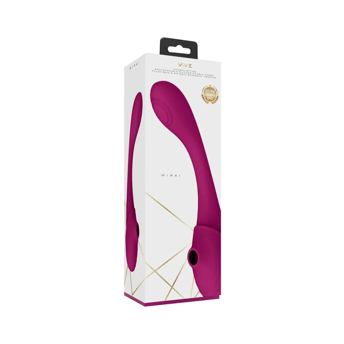 Vibromasseur Pliable Stimulation Point G et Clitoris ‘Mirai’