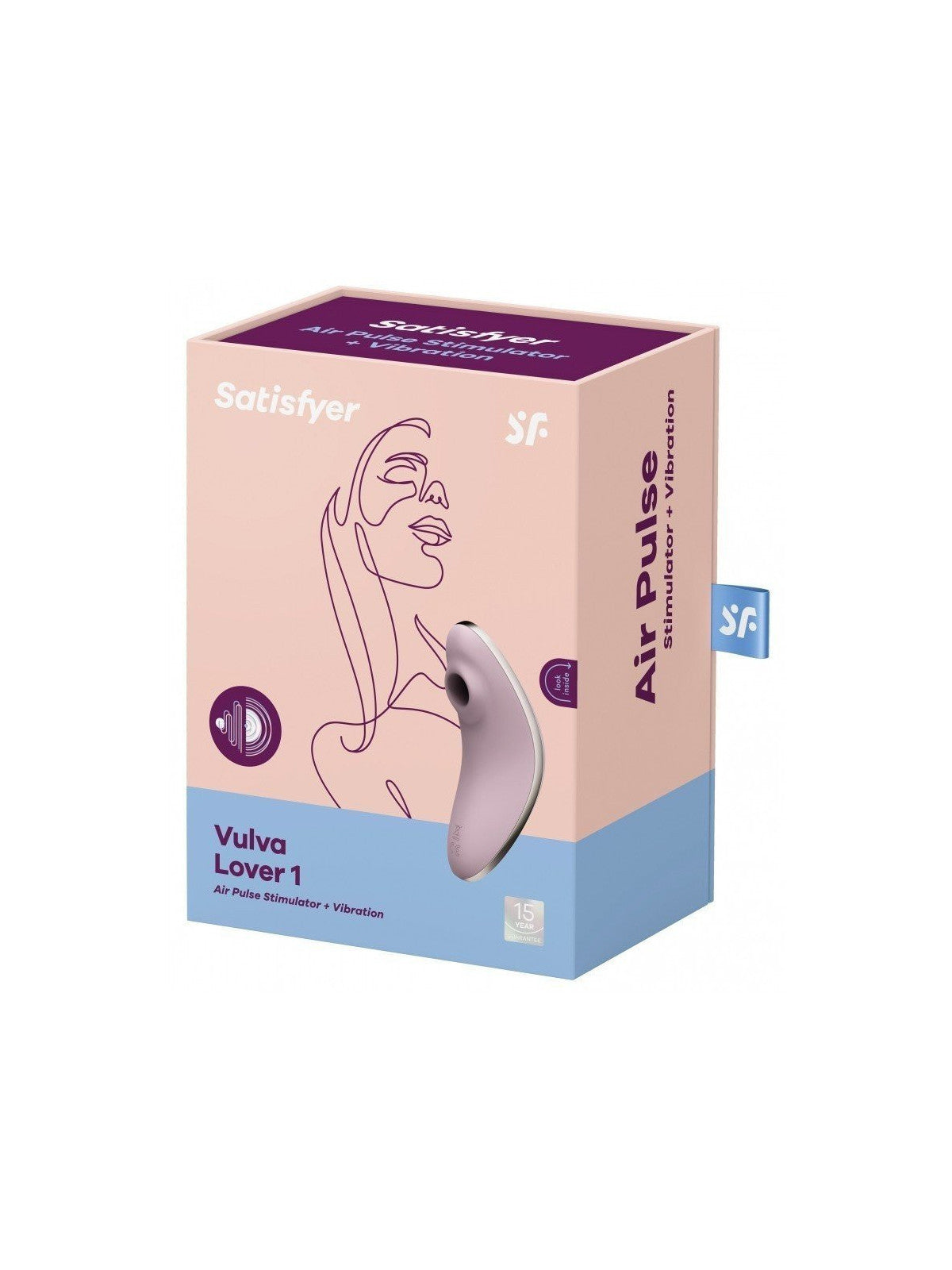 Le Vulva Lover 1, stimulateur clitoridien à air pulsée