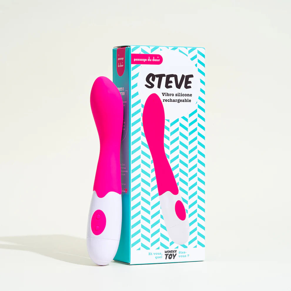 Steve, le vibromasseur silicone