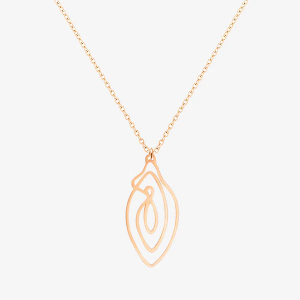 Collier Vulvii - Or rose