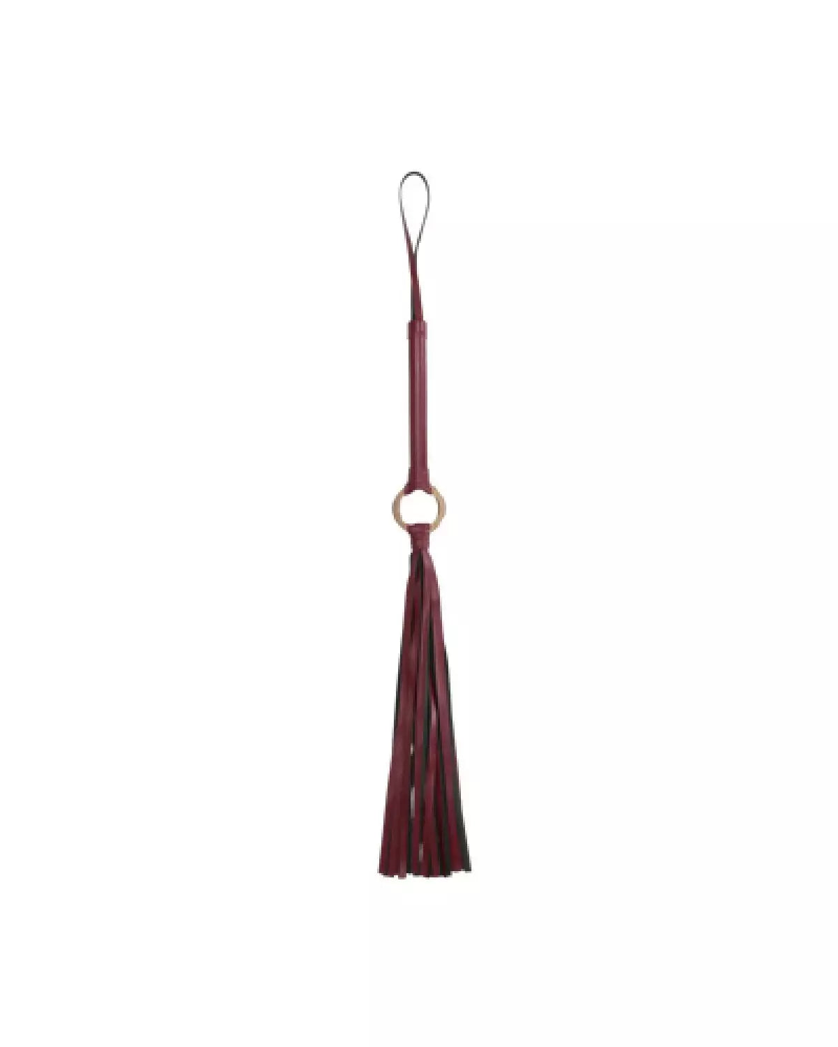 Martinet en cuir rouge