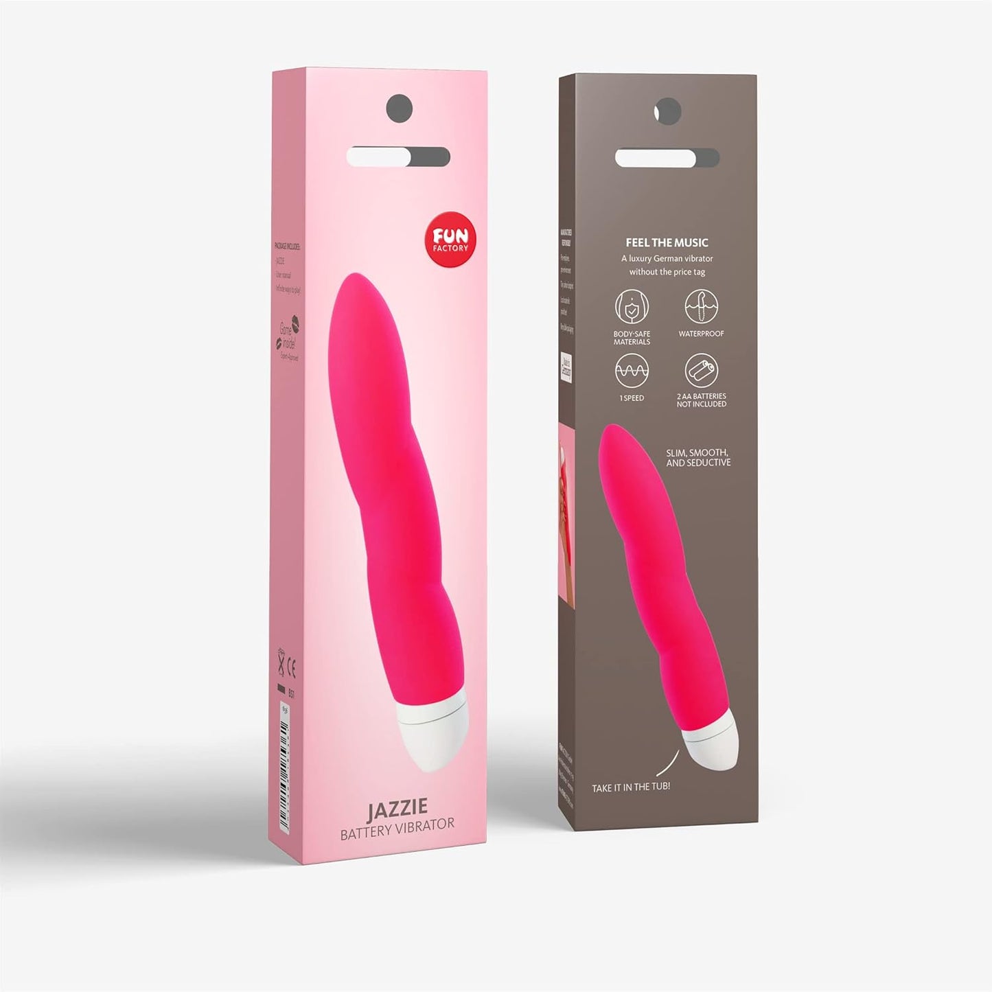 Jazzie, le mini vibro à piles