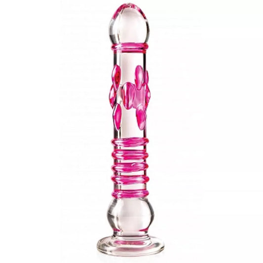 Icicles n°06 hand blown glass massager