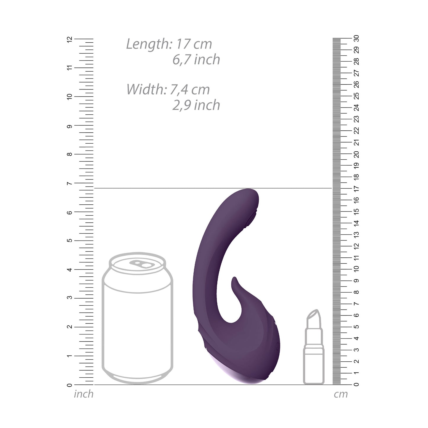 Vibromasseur Clitoris et Point-G Miki