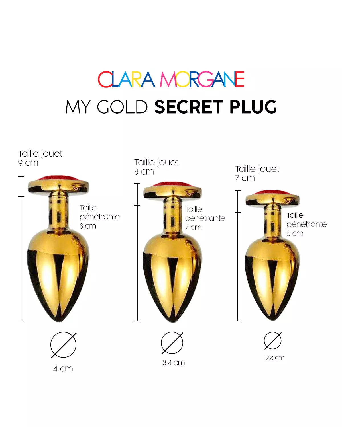 My Gold Secret Plug - Large