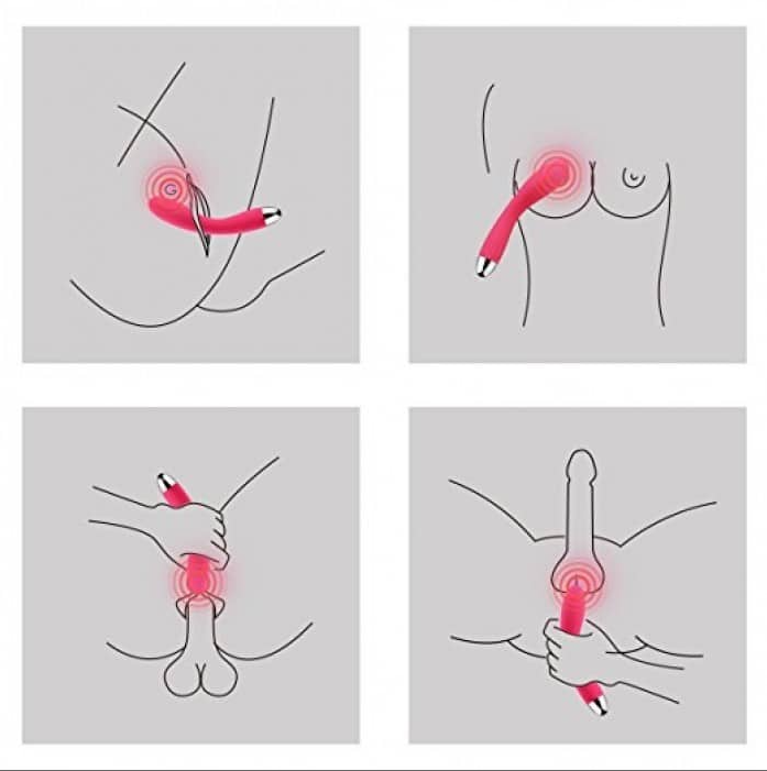 Cathy, le vibromasseur en silicone doux