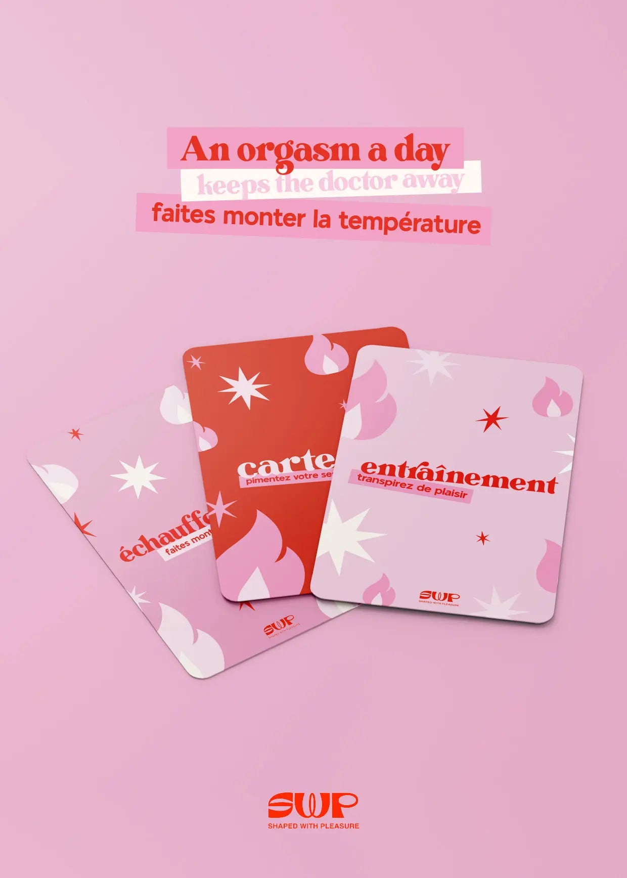 Jeu de cartes "Work me out" - Le sport jouissif !