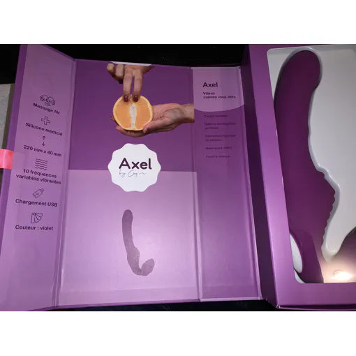 Axel, le gode ceinture sans harnais vibrant de Coq'in