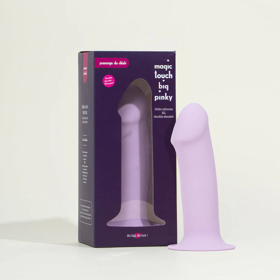 Gode ventouse double densité, le Magic Touch Big Pinky