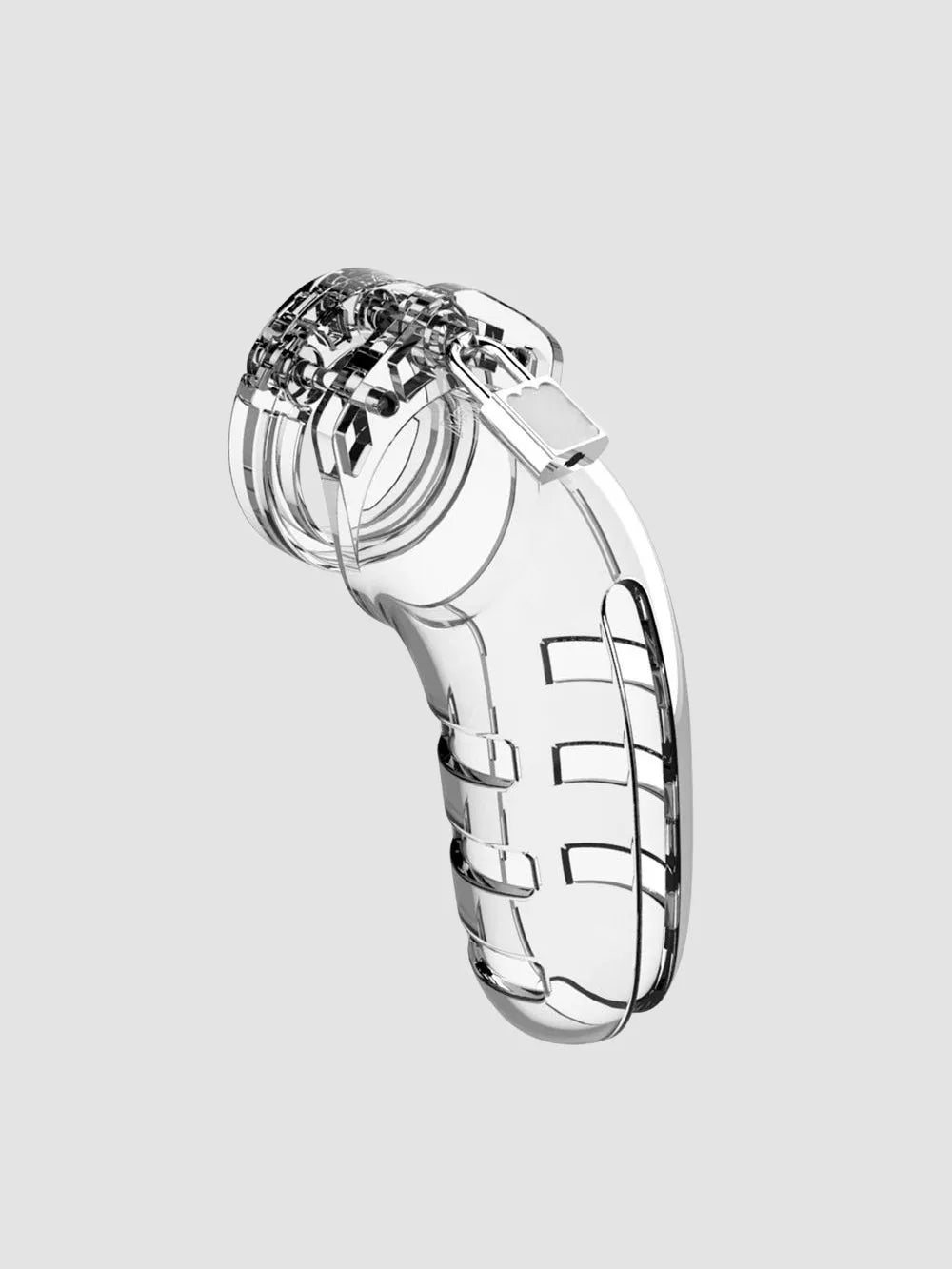 Cage à pénis transparente, le modèle 06