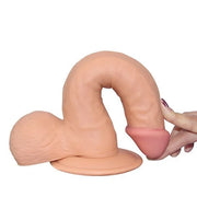 Gode ventouse "The Ultra Soft Dude" - 8.8"