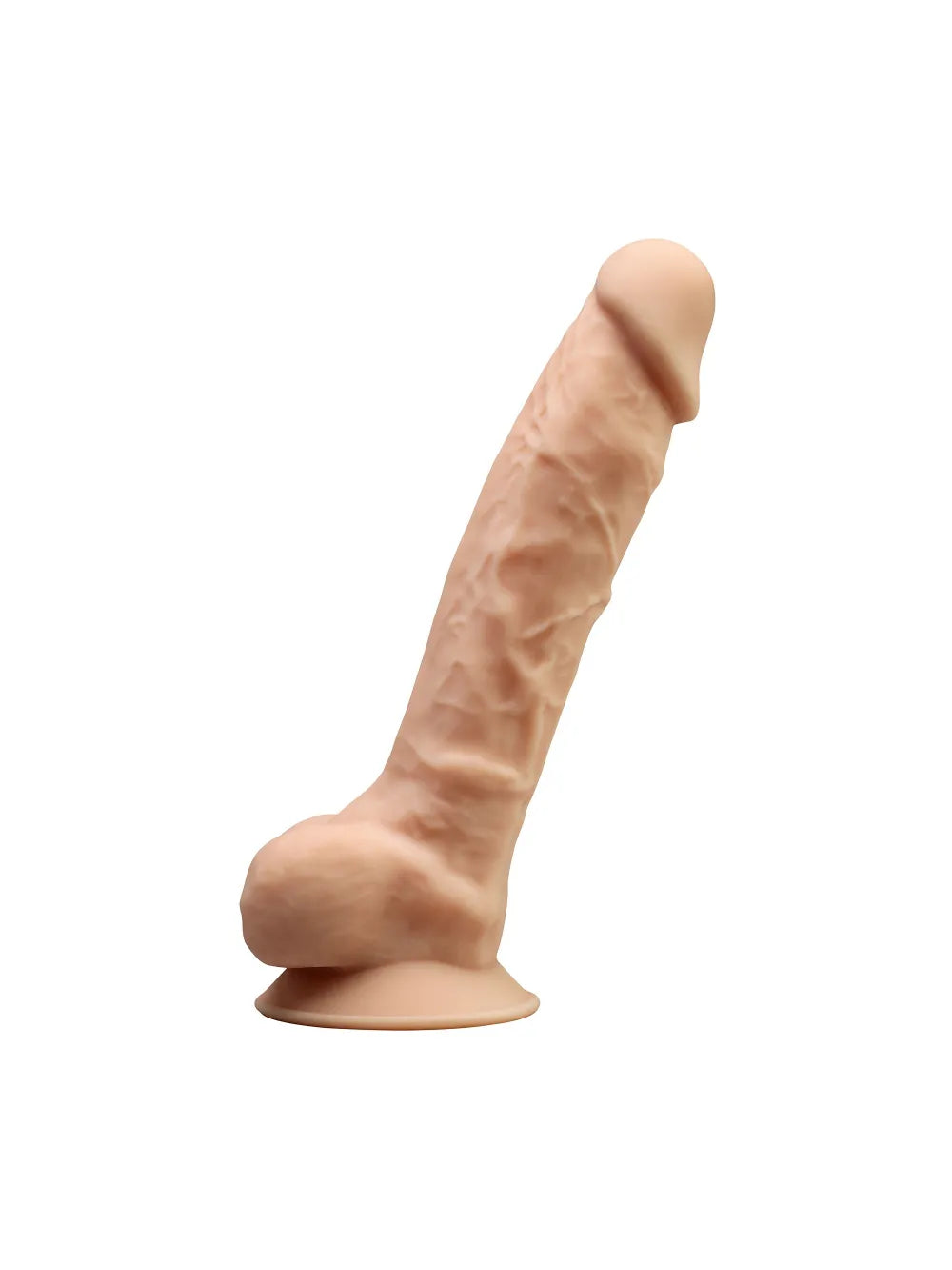 Gode ventouse réaliste chair thermoréactif 23cm Model 1