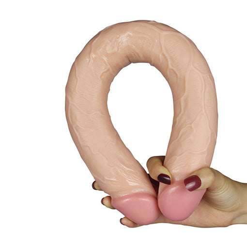 Double gode réaliste de 46cm