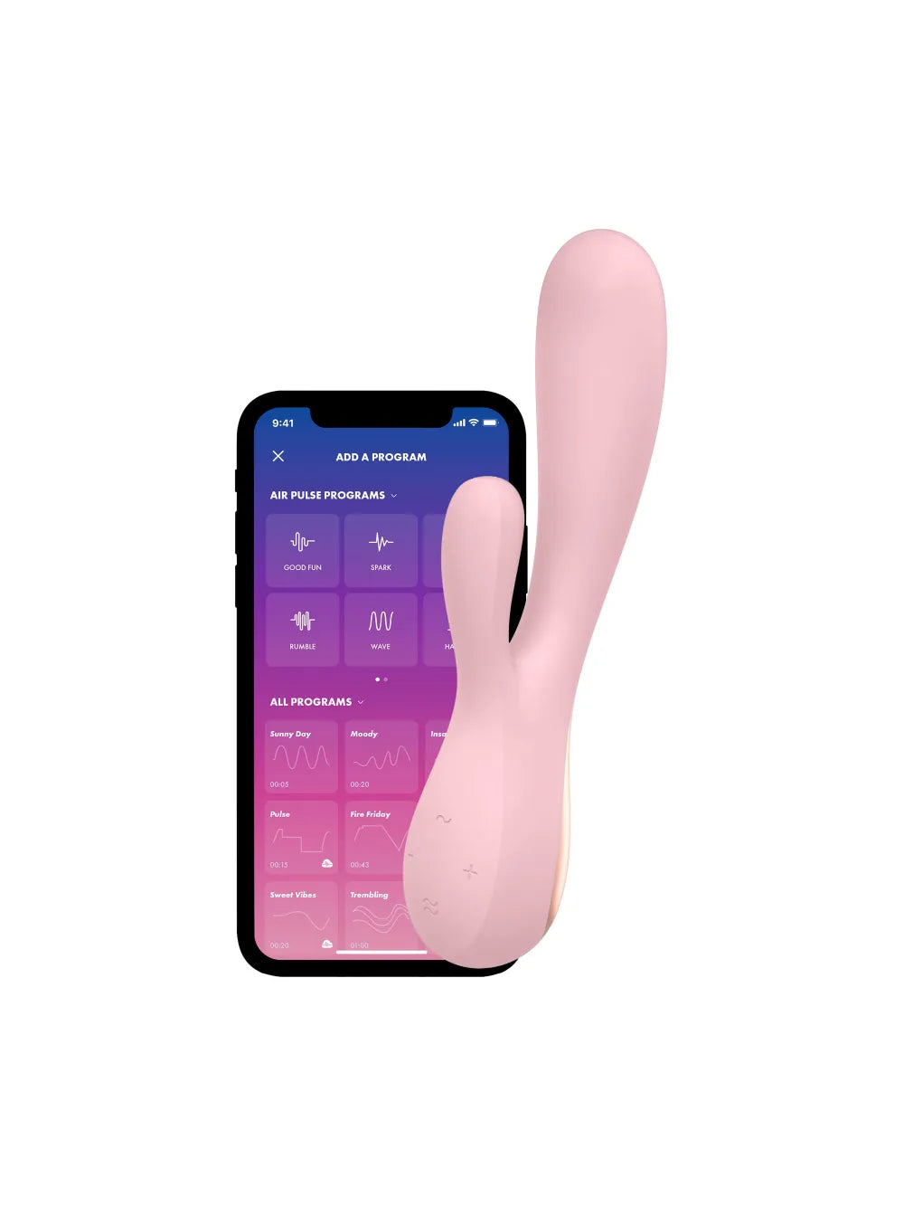 Satisfyer - Rabbit connecté Mono Flex