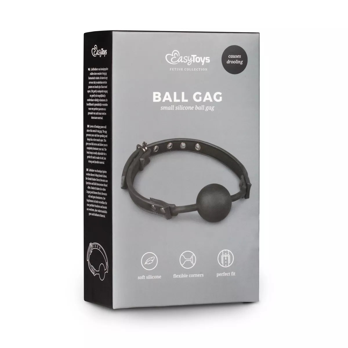 Ball Gag silicone small, baillon de jeu