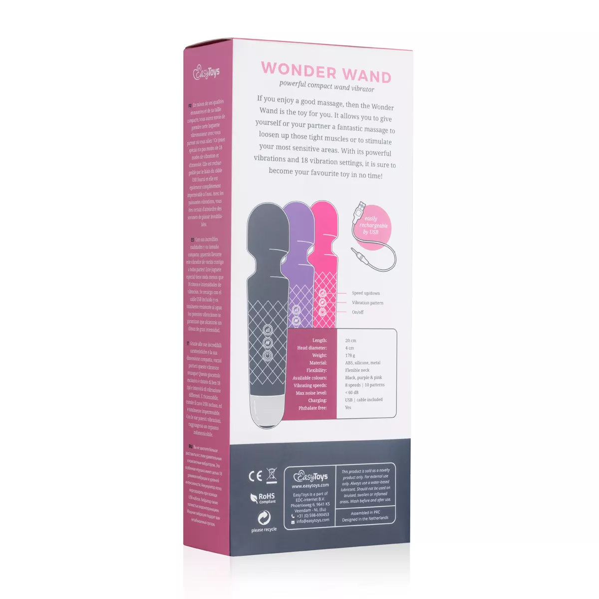 Wonder Wand mini baguette vibrante