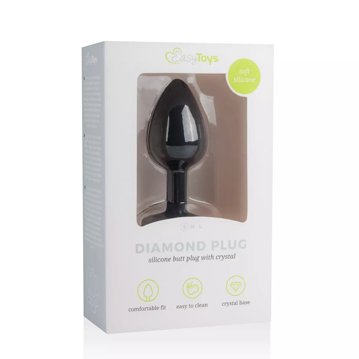 Plug silicone à diamant EasyToys