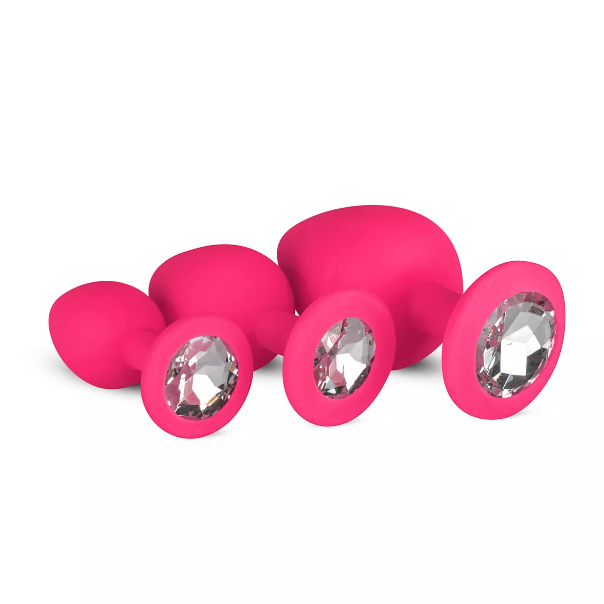 Set de plug silicone avec diamant