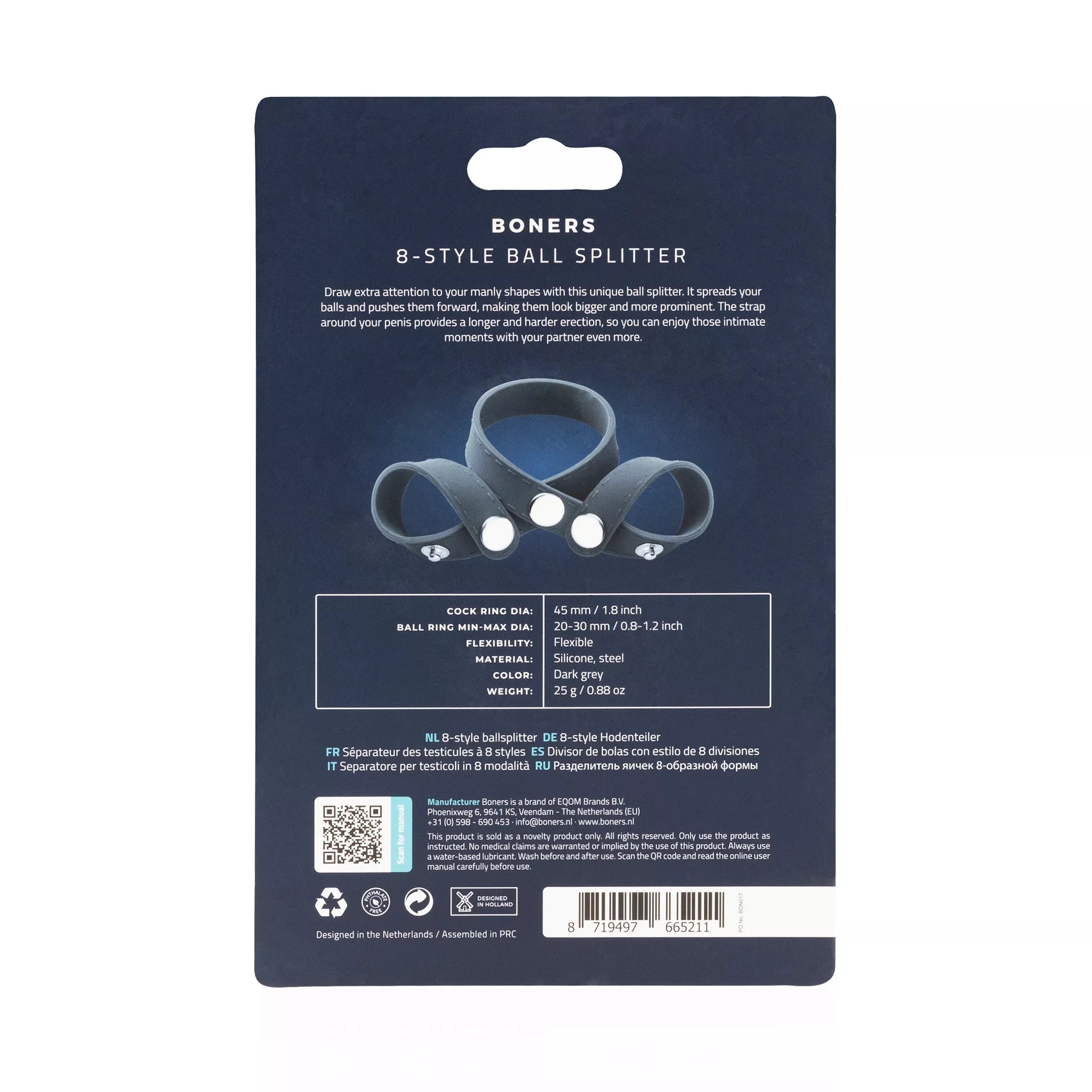 8-style Ball Splitter, séparateur de testicules