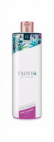 Body to body Huile de massage chauffante