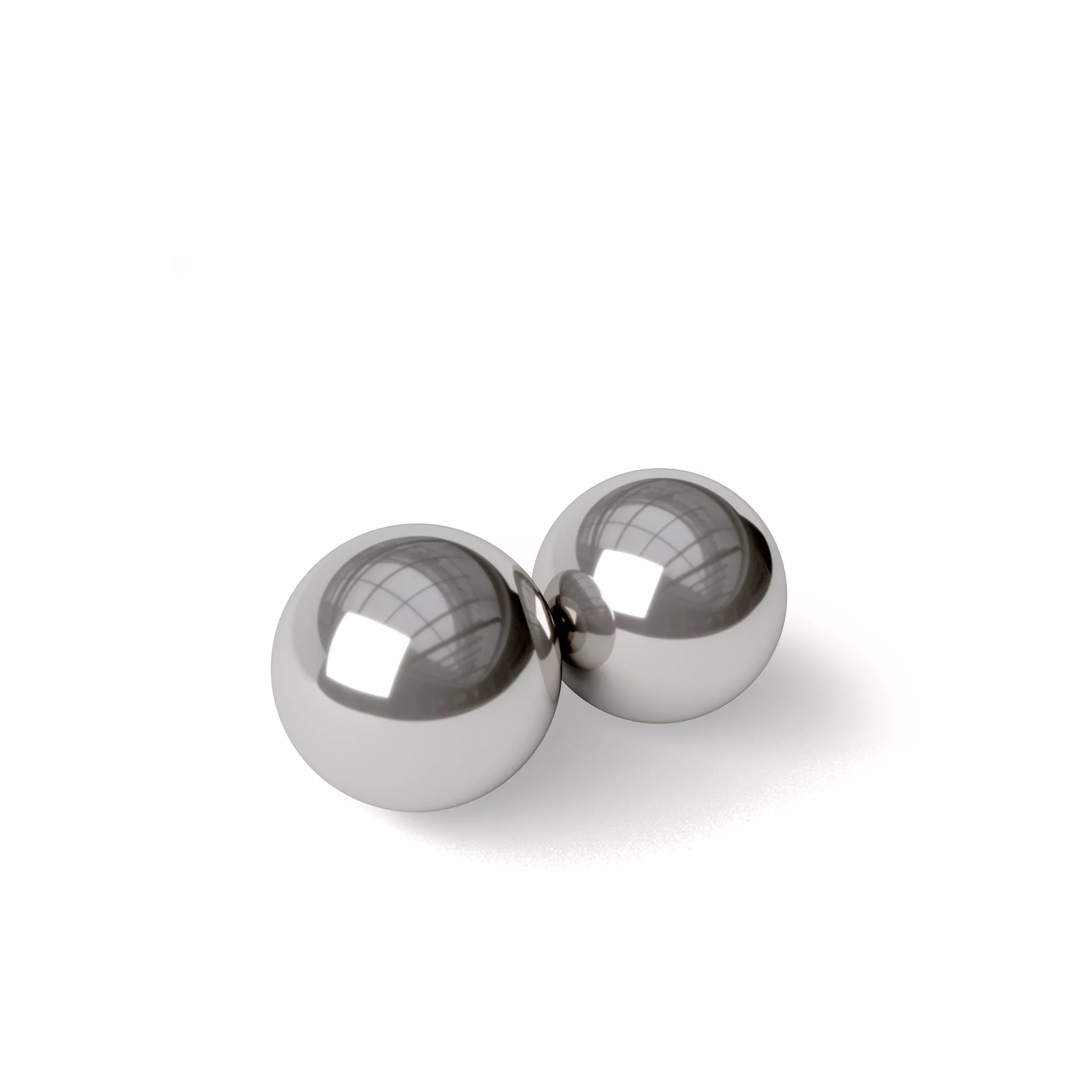 Noir, les boules de Geisha en acier