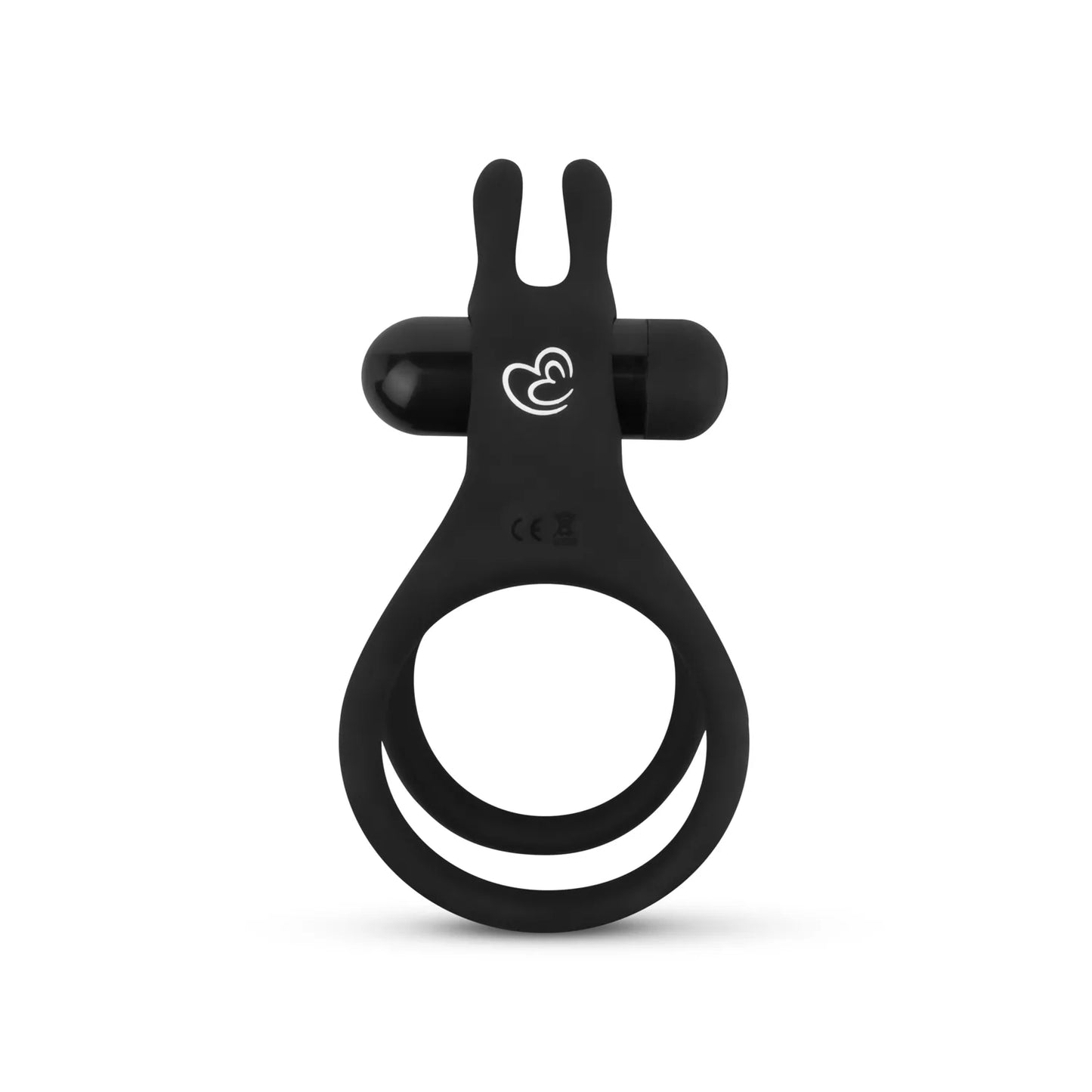Share Ring - Double anneau pénien vibrant avec oreilles de lapin