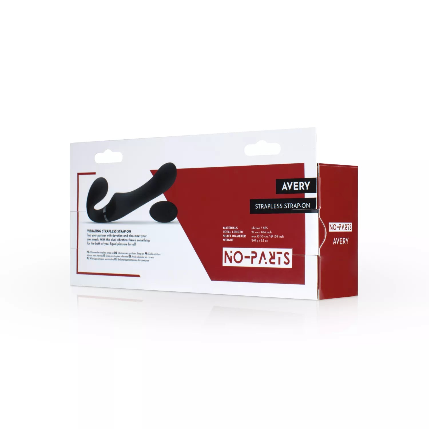 Avery, le gode ceinture sans harnais