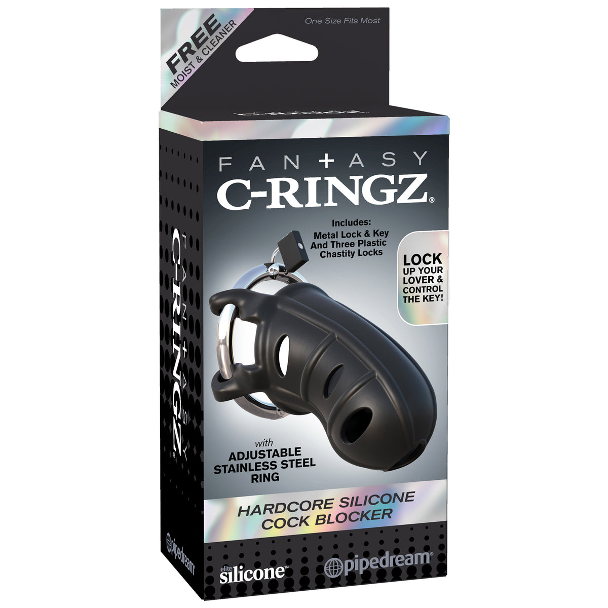 Hardcore Cock Blocker, la cage de chasteté de Fantasy C-Ringz