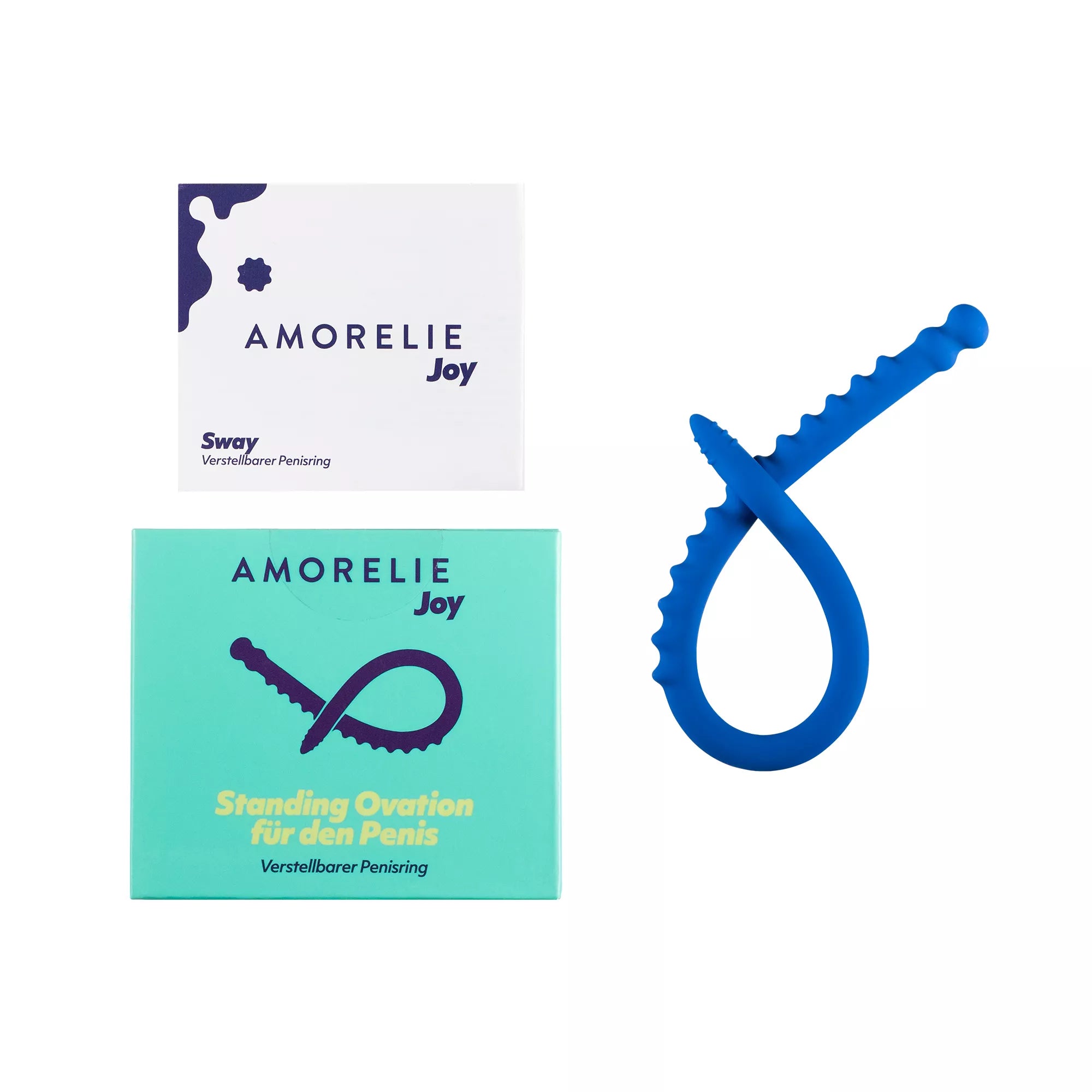 Sway, le cockring silicone ajustable par Amorelie Joy