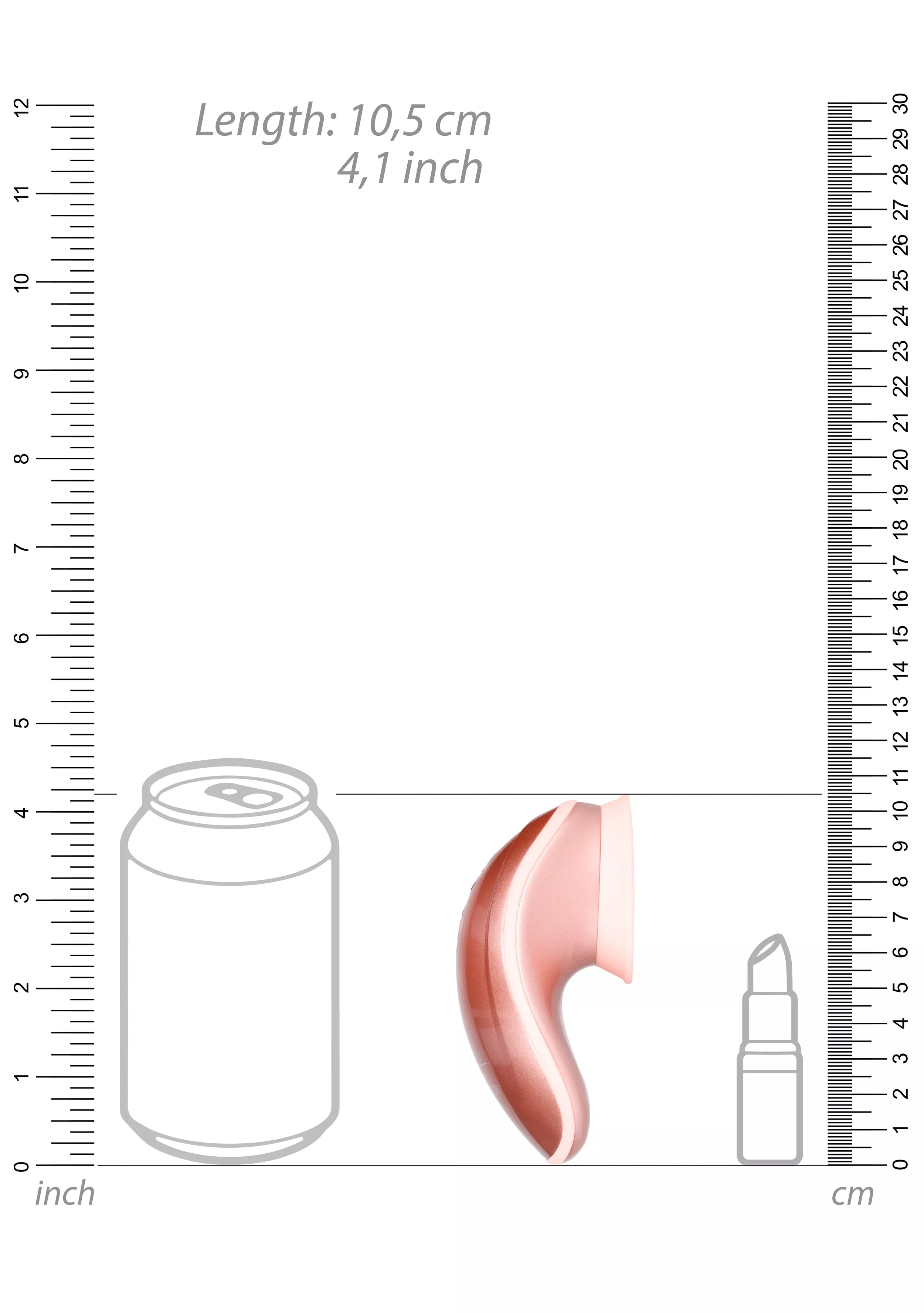 Hands-Free - Stimulateur de clitoris vibrant et aspirant