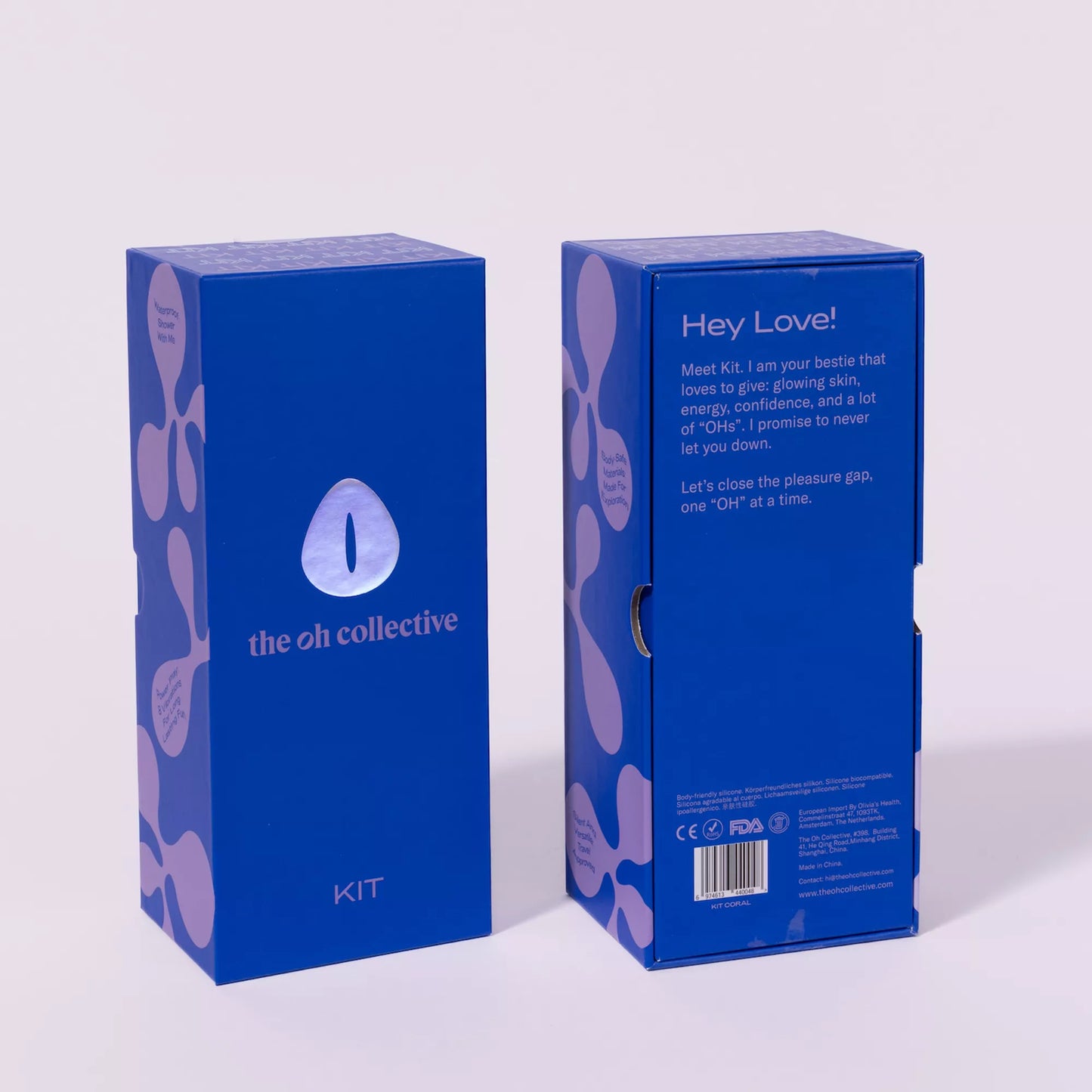 Vibromasseur point G et Clitoridien KIT