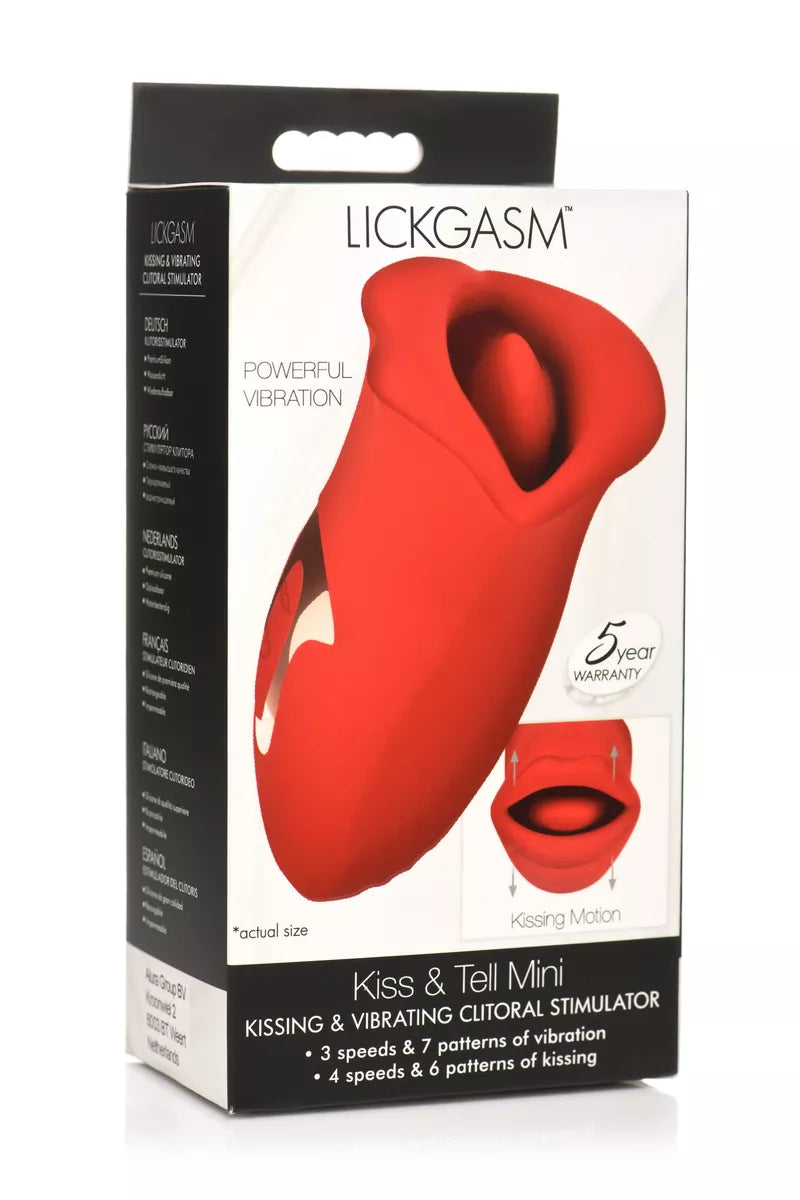 Lickgasm Baiser et stimulateur vibrant