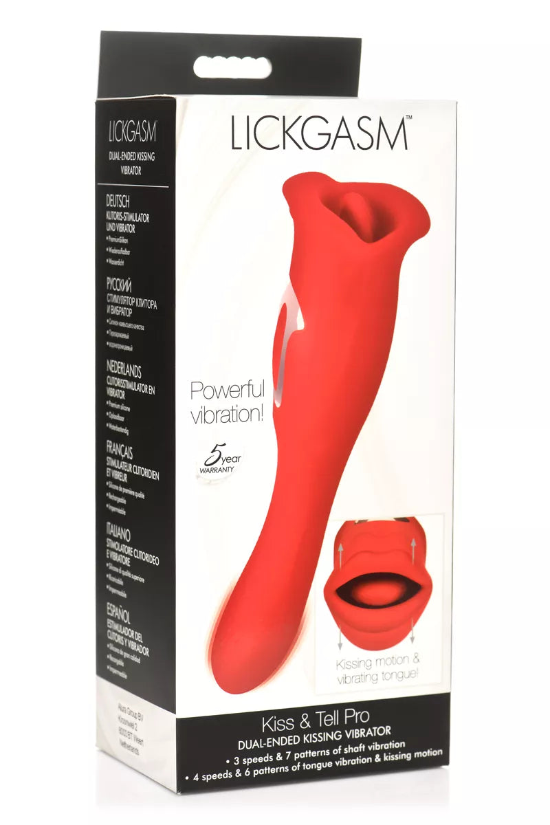 Lickgasm Baiser et vibromasseur
