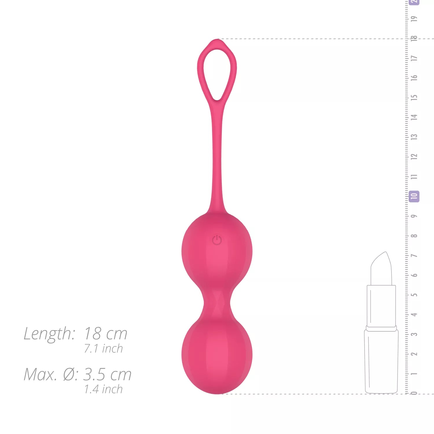 Boules de Kegel vibrantes Stella avec application