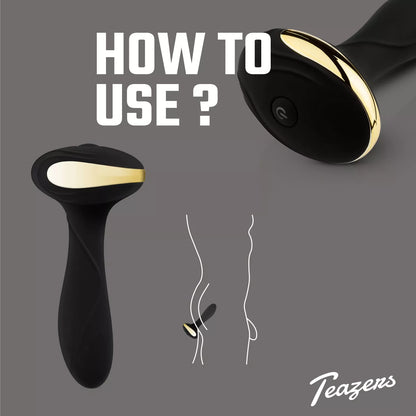 Vibromasseur anal chauffant Teazers