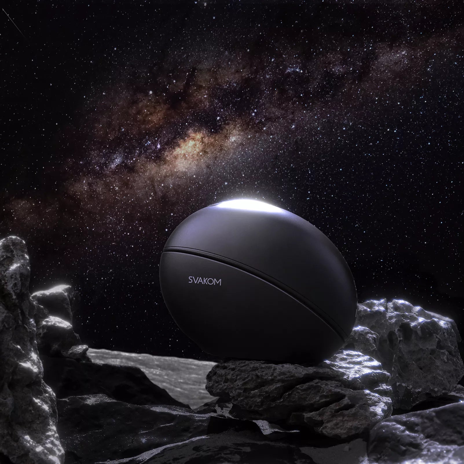 Pulse Galaxie, stimulateur connecté avec projecteur d'étoiles